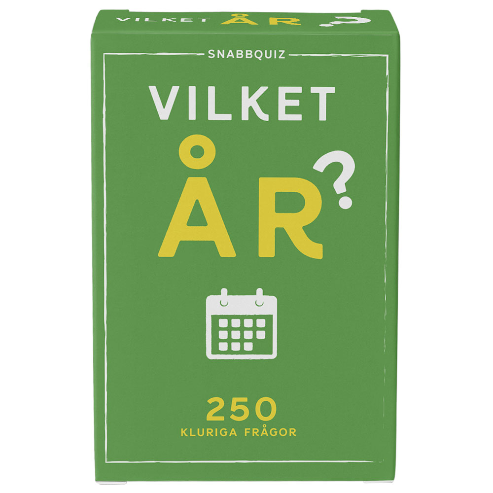 Vilket År? Frågekort