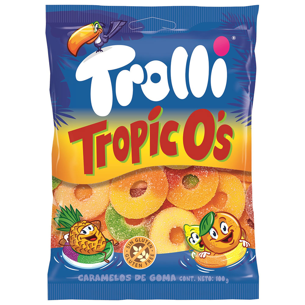 Vingummi Tropical Mix 100g